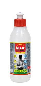 Супер-клей "SilaTitana" универс. полимерн. 250 мл