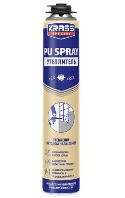 Утеплитель напыляемый "Krass" Special PU Spray 800 мл