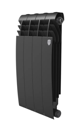 Радиатор Royal Thermo BiLiner 500 /Noir Sable  биметалл 4 секц. 684Вт черный