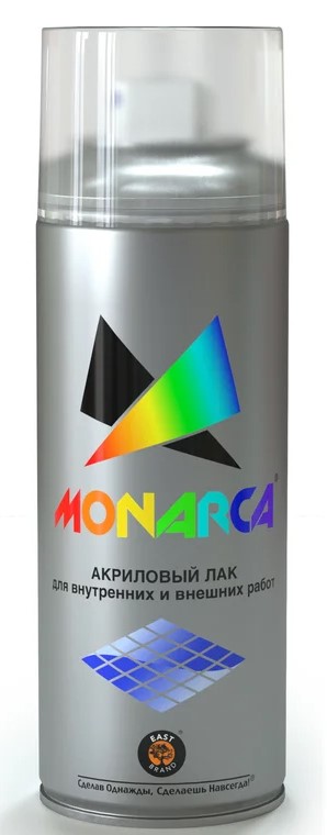 Лак аэрозольный "Monarca" глянцевый