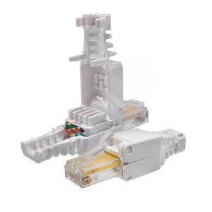 Разъем RJ45  безынструментальный RJ-45 8P8C UTP 5e