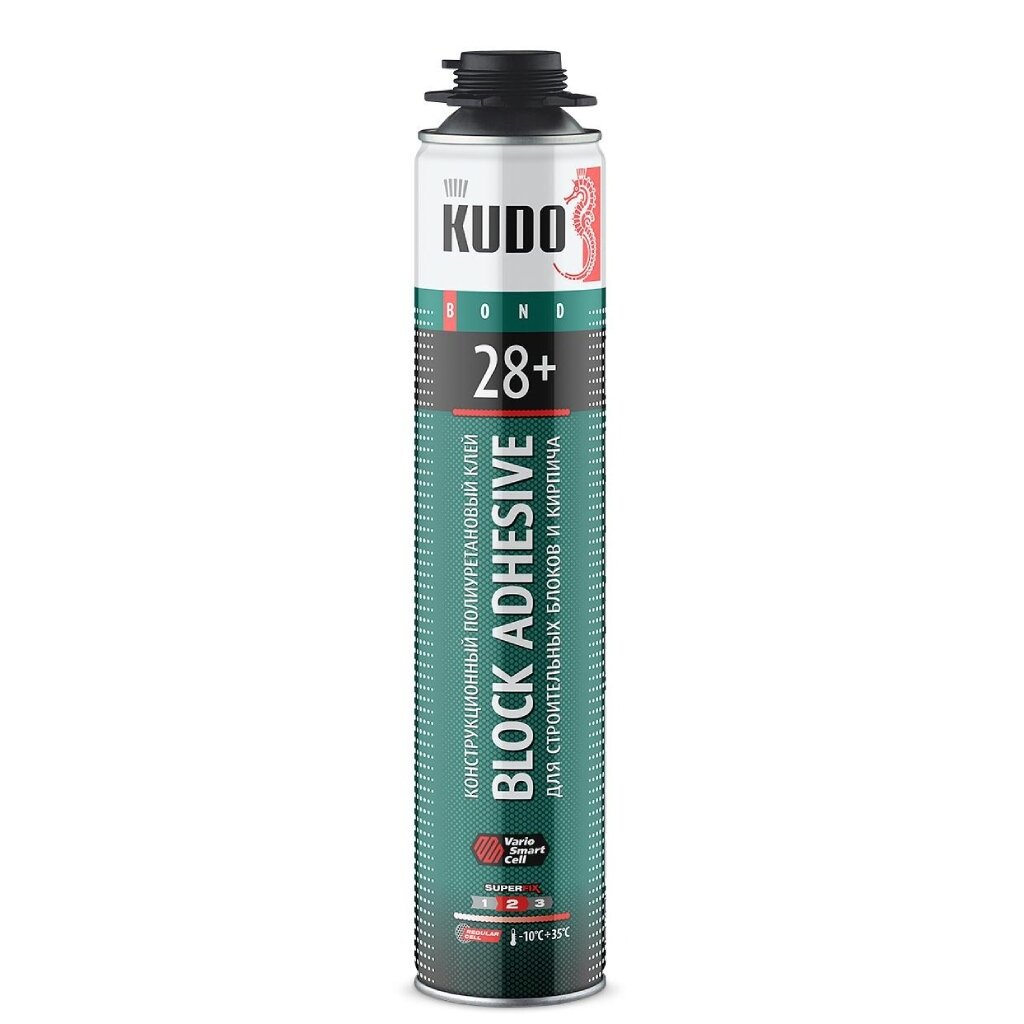 Пена-клей "Kudo" ABL 28+ для блоков и кирпича 1000 мл