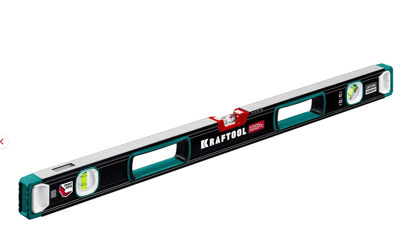 Уровень сверхпрочн. "KRAFTOOL" A-RATE Control 800 мм 34986-80