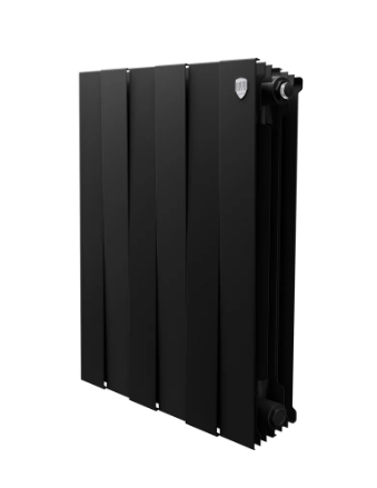 Радиатор Royal Thermo PianoForte биметалл 500 new/Noir Sable  - 6 секц. 1134Вт черный