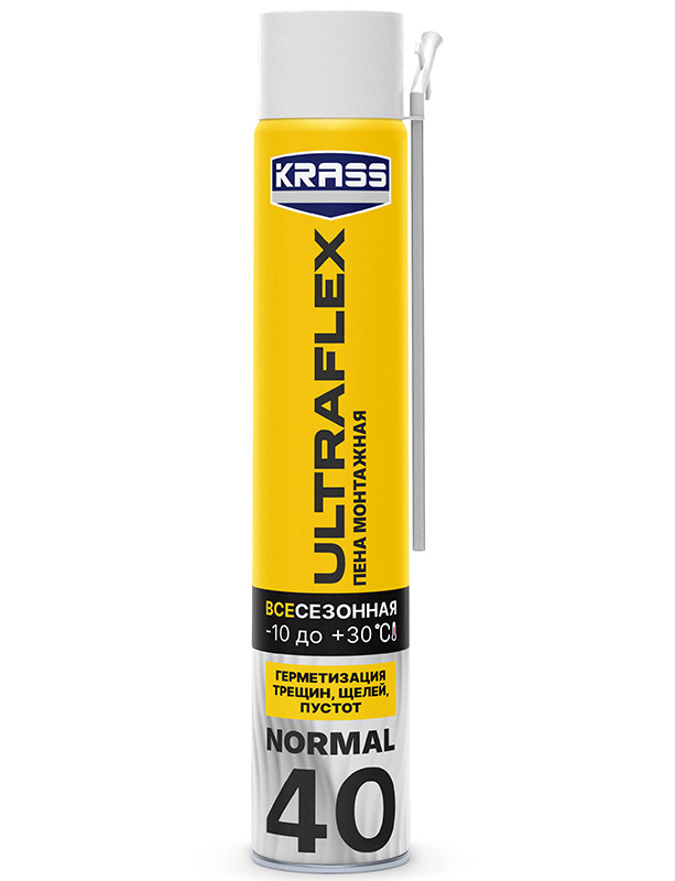 Пена монтажная бытовая "Krass" Ultraflex Normal 450 мл