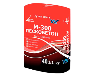 Пескобетон ГОСТ М-300 ( 40 кг.)