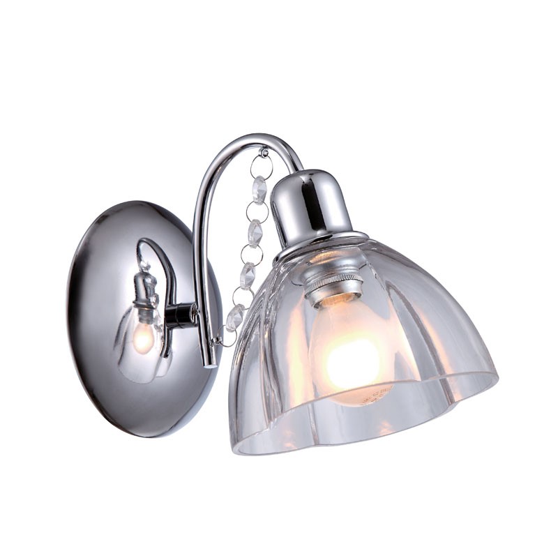 Светильник настенный ARTE LAMP A9559AP-1CC 40Вт IP20 E14 стекло/металл, хром