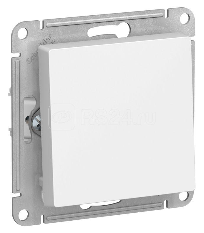 Механизм выключателя СП SYSTEME ELECTRIC Atlas Design 1-кл 10А IP20 белый