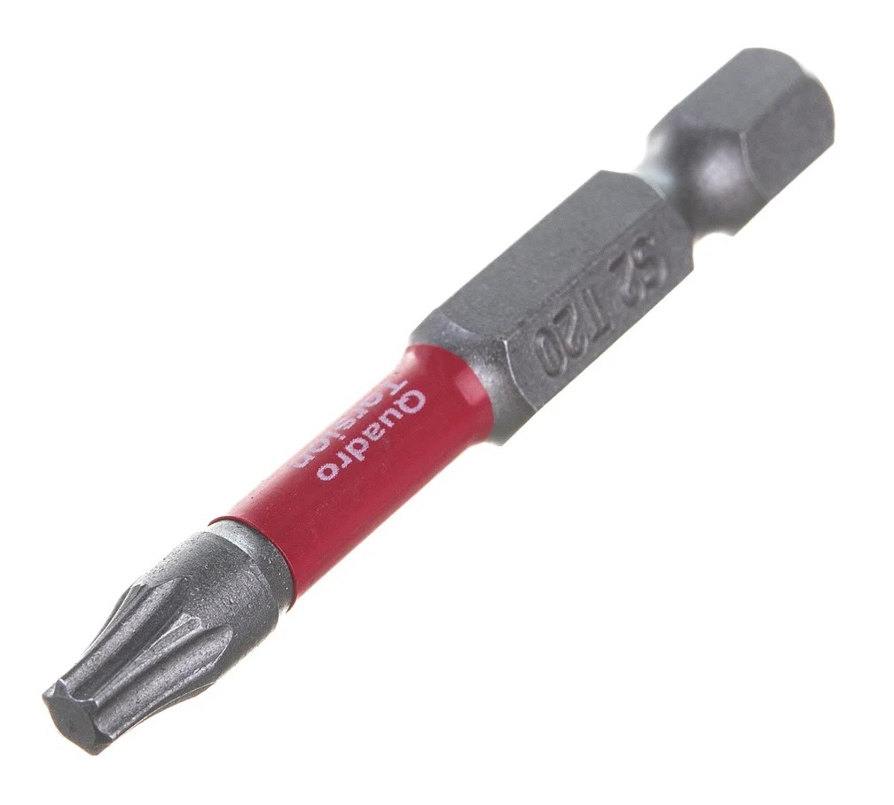 Биты "Quadro Torsion" 1/4" 20-50мм Torx 10шт 432050