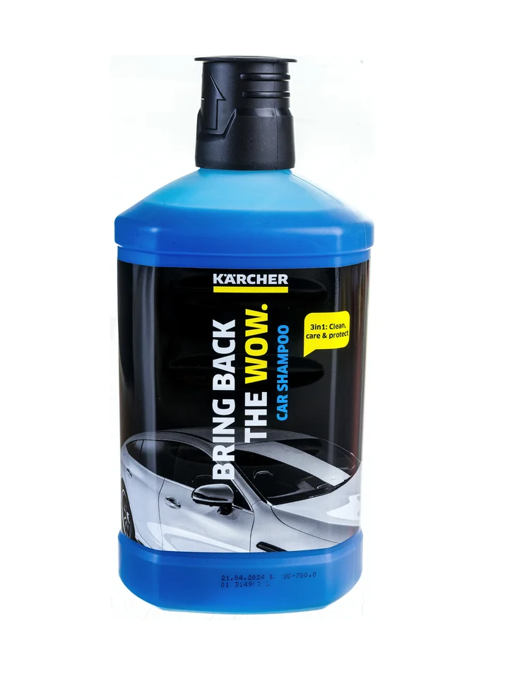 Автошампунь Karcher для бесконтактной мойки 1л 3в1