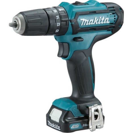 Дрель-шуруповерт аккум. "Makita" DF333DWYE 12 В. 10 мм. 1.5 А/ч. 1700 об/мин. Li-lon