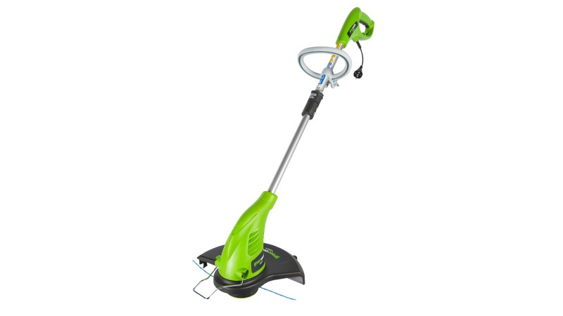 Триммер электрический Greenworks GST5033, 500Вт, 10000об/мин, вес 3кг.