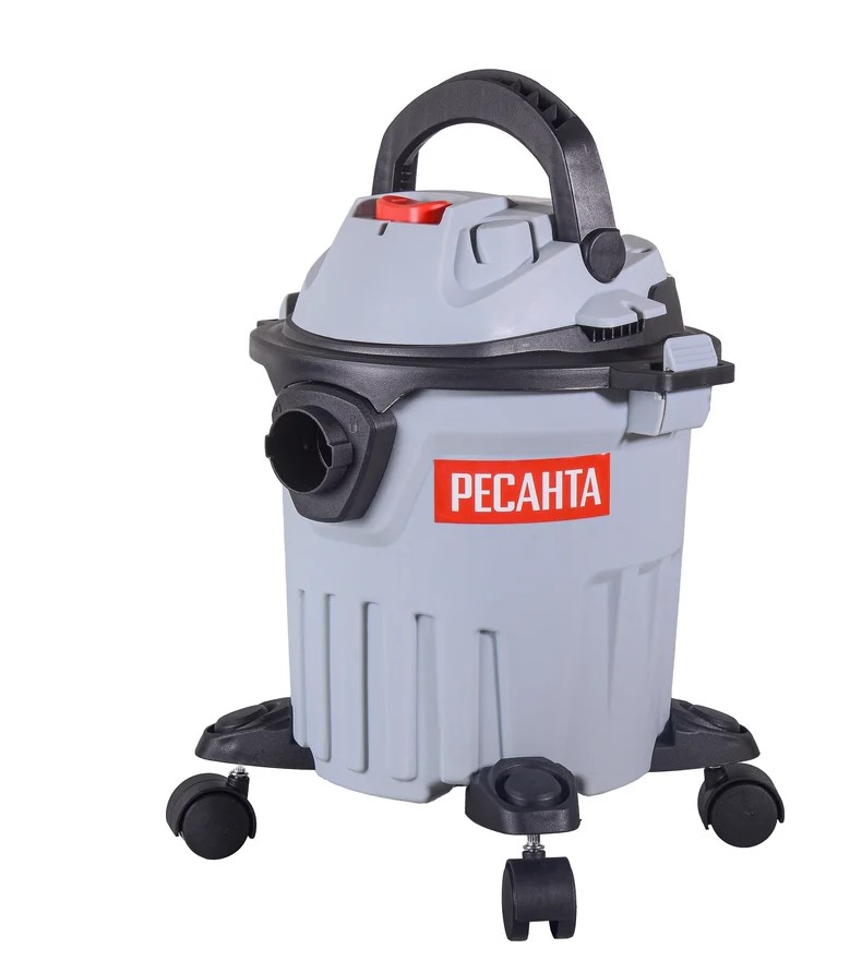 Пылесос строительный "Ресанта" ПС-1400/15 1400 Вт, 15 л,