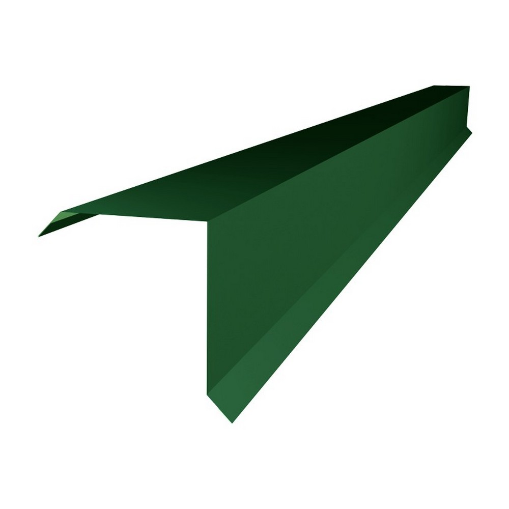 Планка торцевая ( 2,0 м. / 2/8*8/2 см.) Зеленый ( C )