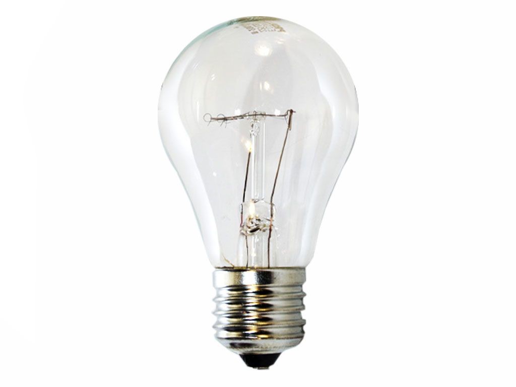 Лампа накаливания ЛИСМА 40Вт IP20 E27 шар