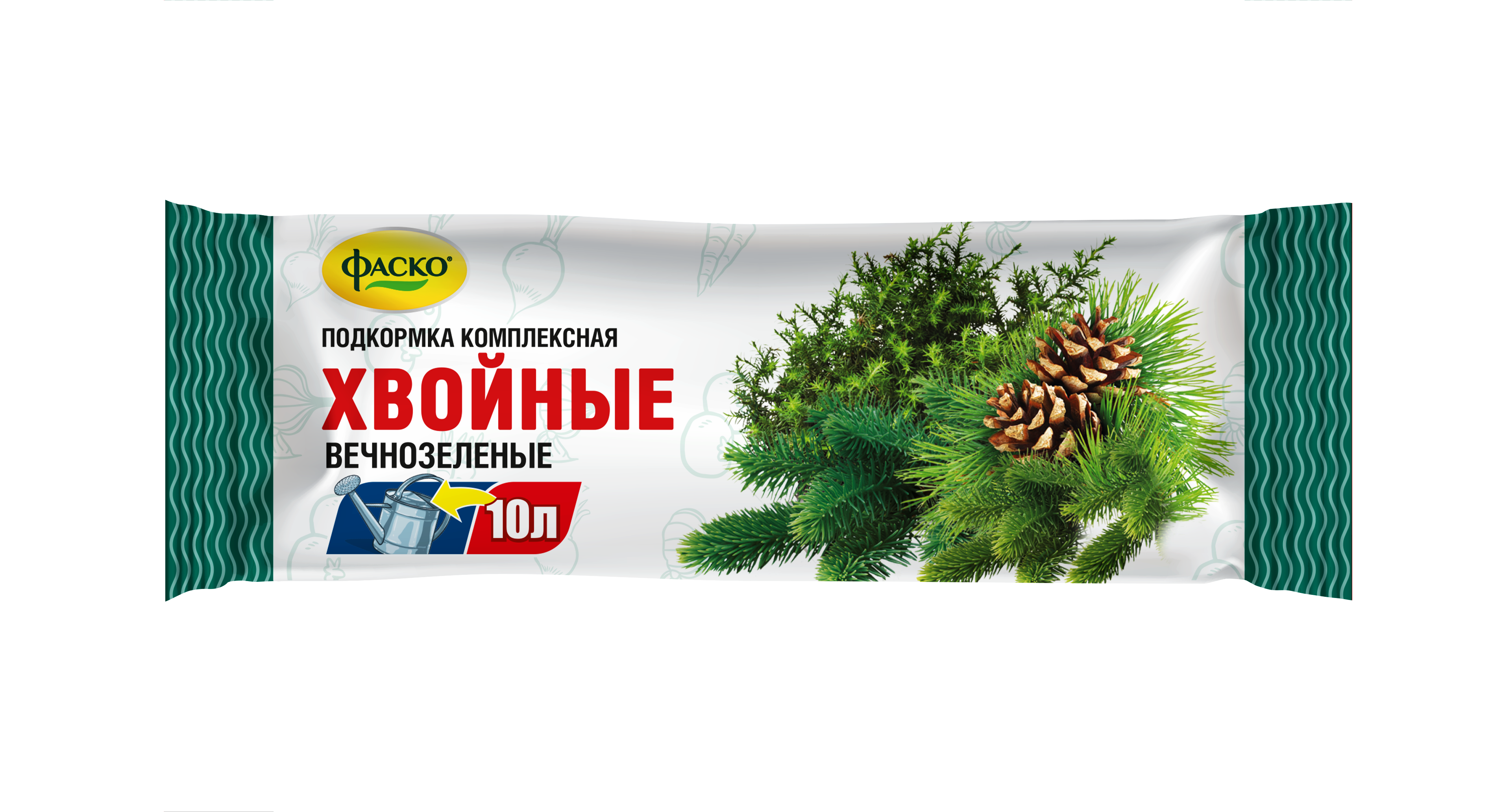 Удобрение сухое Фаско минеральное Хвойные водорастворимое 10гр