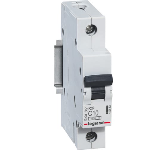 Выключатель автоматический LEGRAND RX3 1п 63А С IP20 4.5кА