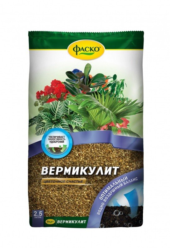 Вермикулит Фаско Цветочное счастье 2,5л