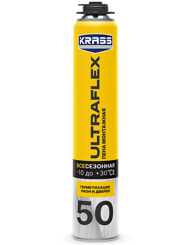 Пена монтажная проф. "Krass" Ultraflex 50 700 мл