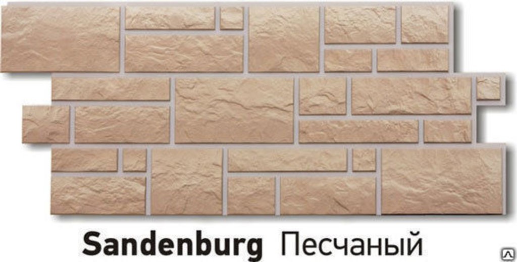 Панель Docke PREMIUM BURG Песчаный 1072*472 мм (полезная S-0.42м2)