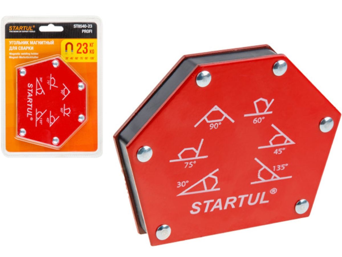 Угольник магнитный для сварки "STARTUL" Profi 23 кг ST8540-23