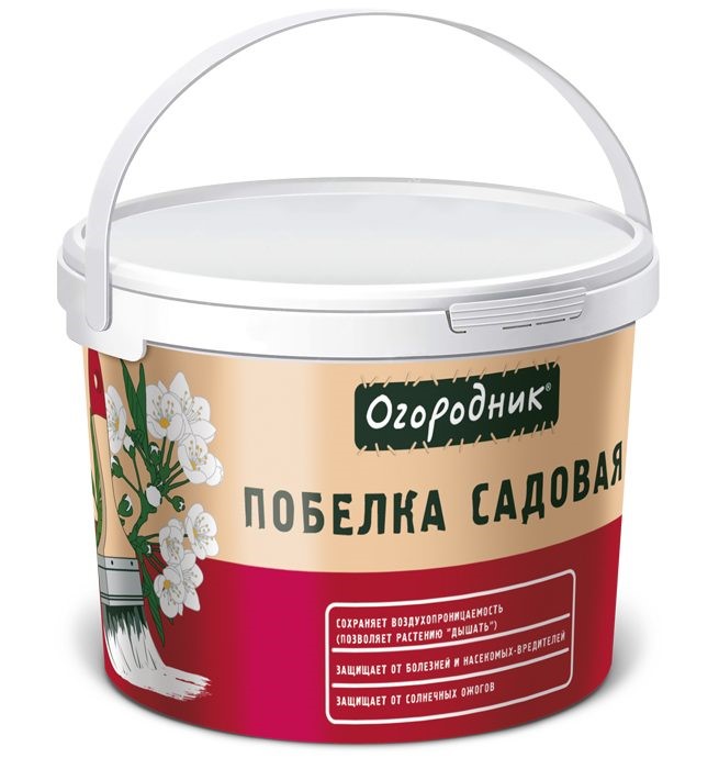 Побелка садовая жидкая Огородник 3,5 кг