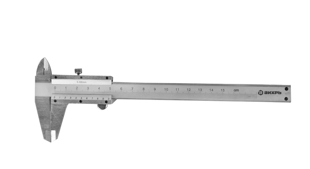 Штангенциркуль "Вихрь" ШЦ-150 мм 73/11/2/1