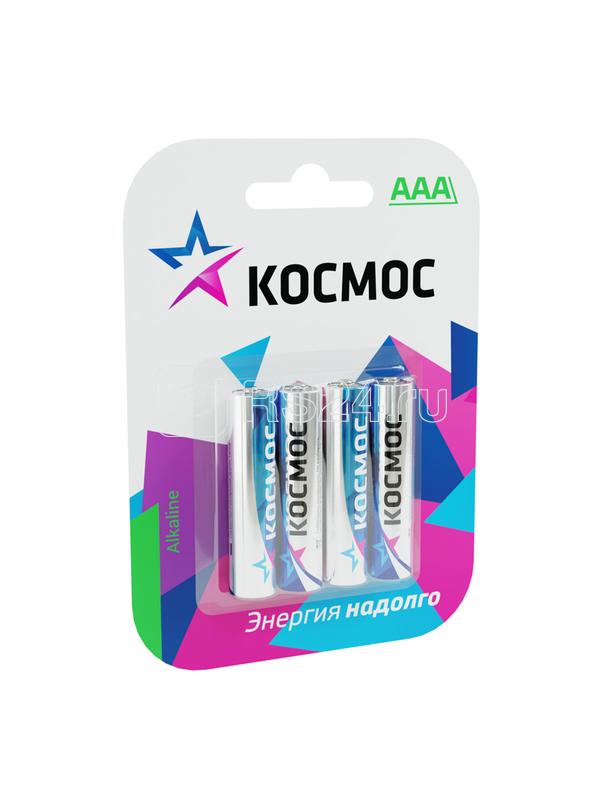 Батарейка КОСМОС алкалиновый АА LR6 BP-4 4 шт
