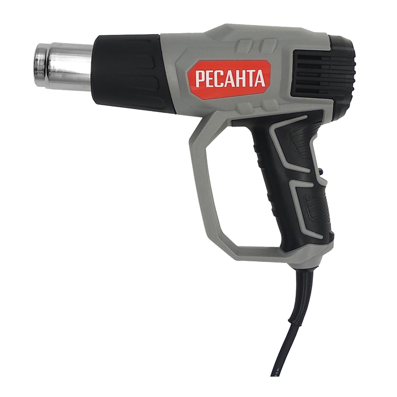 Фен строительный "Ресанта" ФЭ-2000ЭКД 2000Вт. регул,60/600°, дисплей