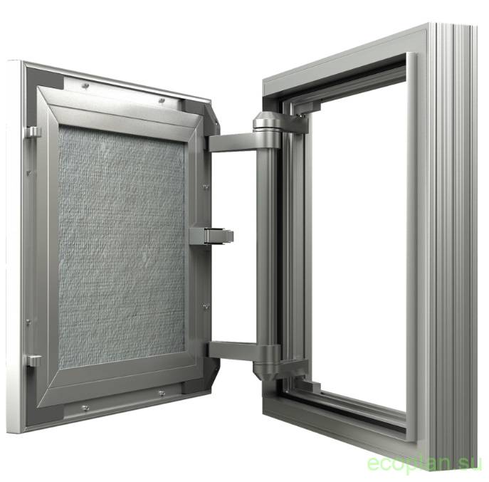 Нажимной люк под плитку D5030 Ceramo Optimum на износоустойчивой петле 500х300