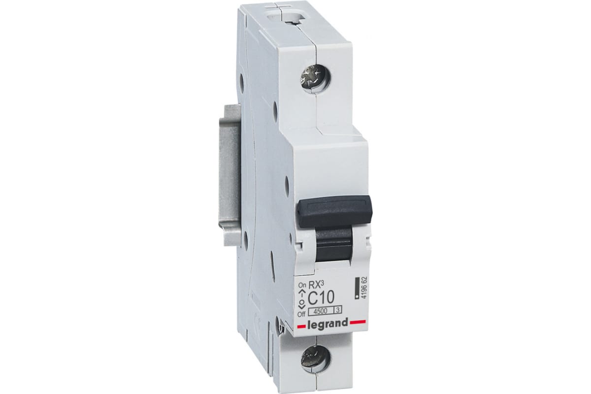 Выключатель автоматический LEGRAND RX3 1п 40А С IP20 4,5кА