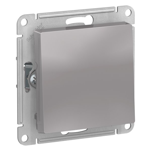 Механизм переключателя перекрестного СП SYSTEME ELECTRIC Atlas Design 1-кл 10А IP20 алюминий
