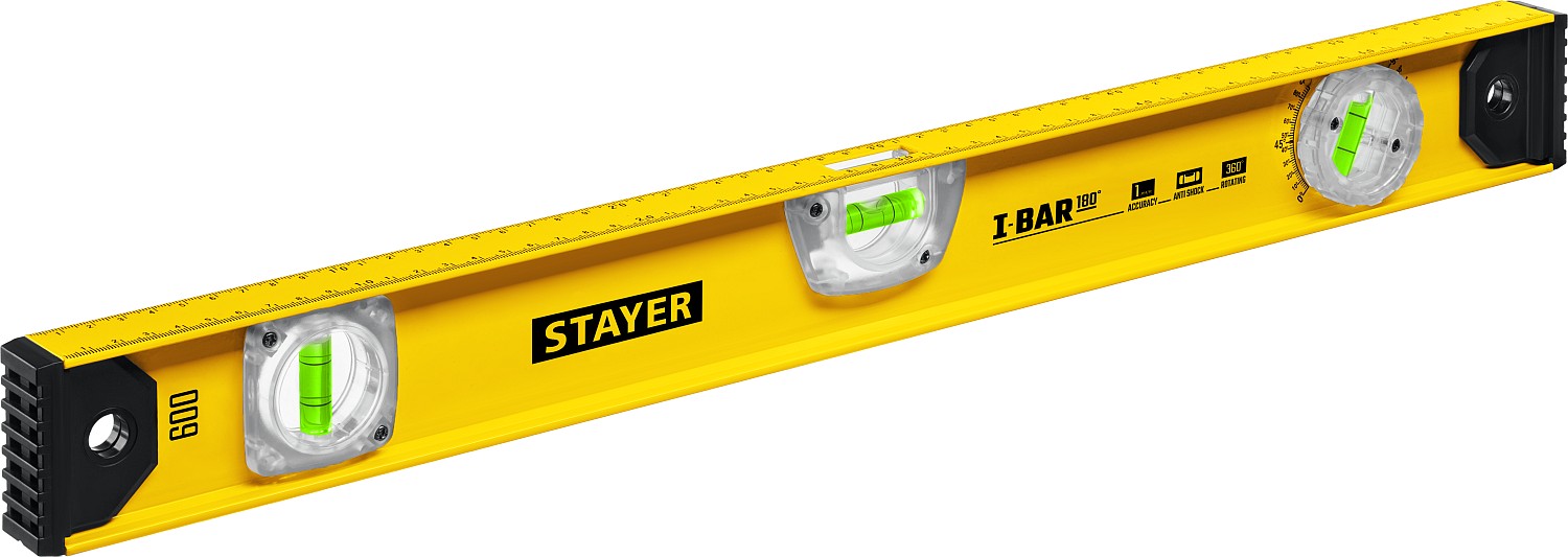 Уровень "STAYER" I-Bar 180? двутавровый 800 мм