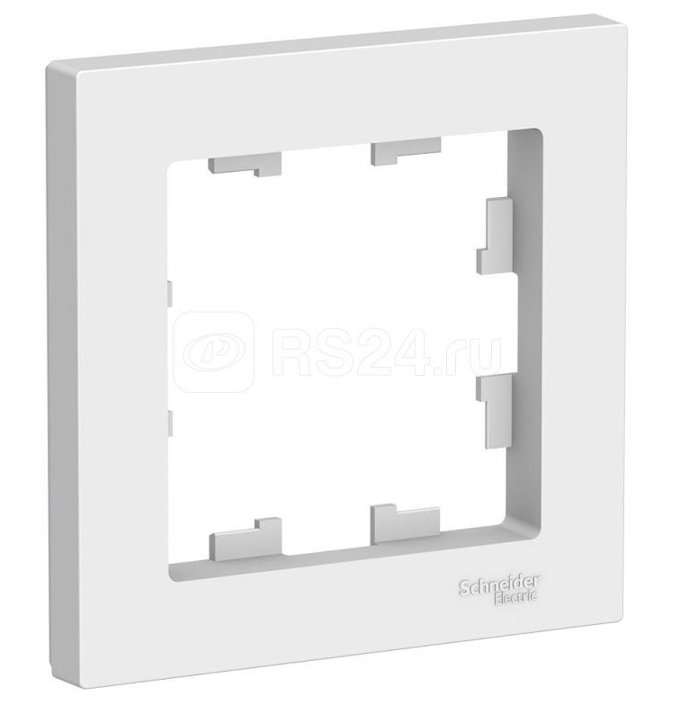 Рамка SYSTEME ELECTRIC Atlas Design 1-м белый