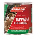 Лак д/террасс "Parade" L25 глянц., алкидно-уретан.  0,75 л