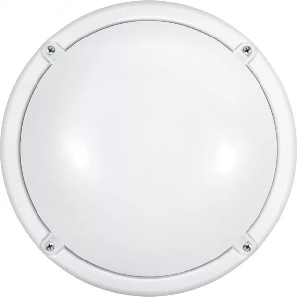 Светильник для ЖКХ  ОНЛАЙТ 12Вт IP65 4000K круг, пластик, белый