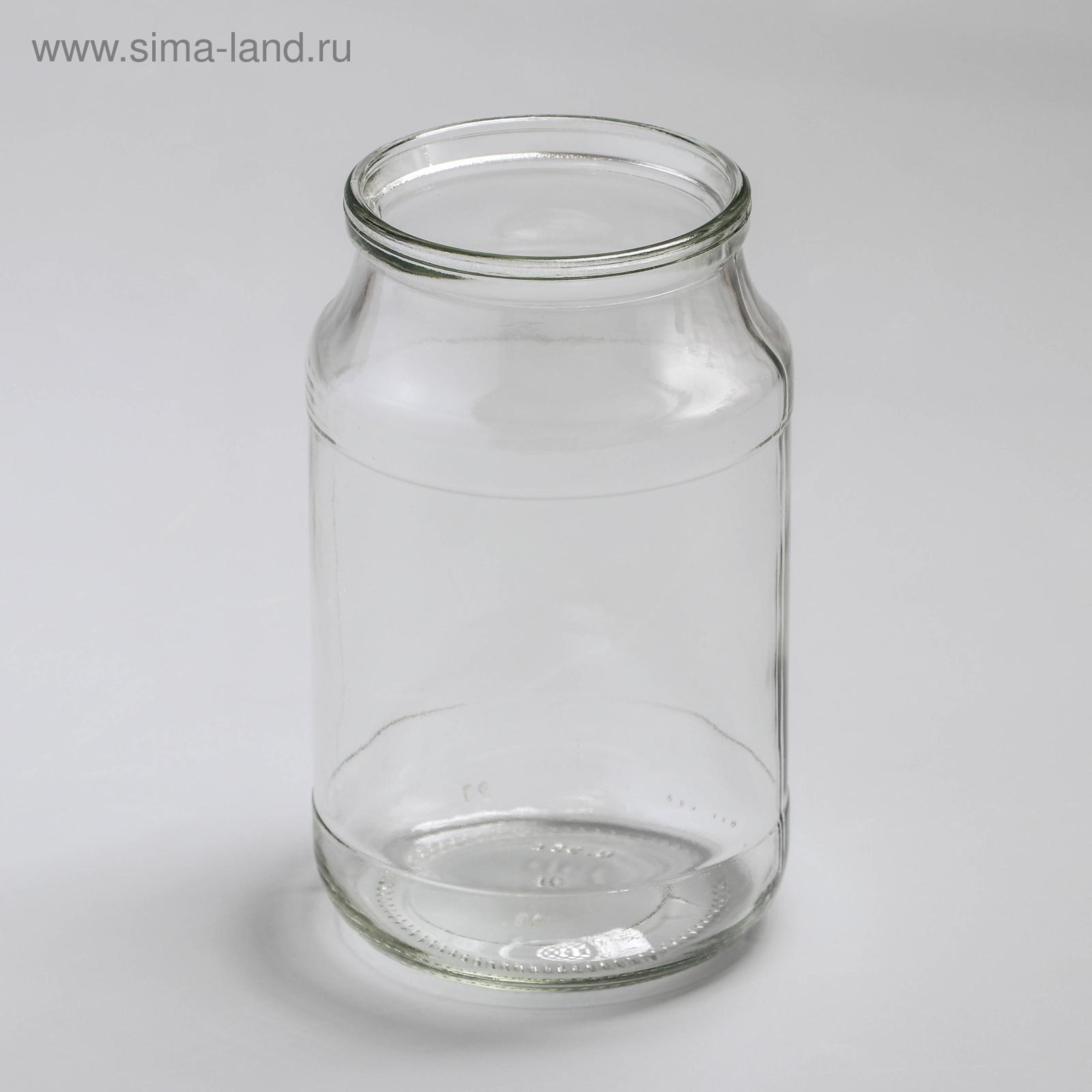 Банка стеклянная, 1л, СКО-82 мм