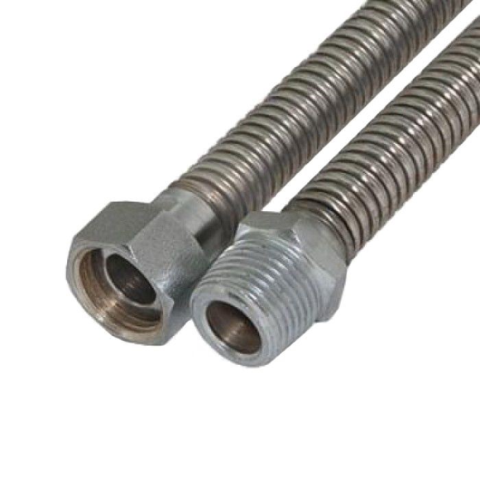 Подводка газовая "Vigro" 1/2" 1,8 м. Г-Ш (внутр.-наружн. резьба)