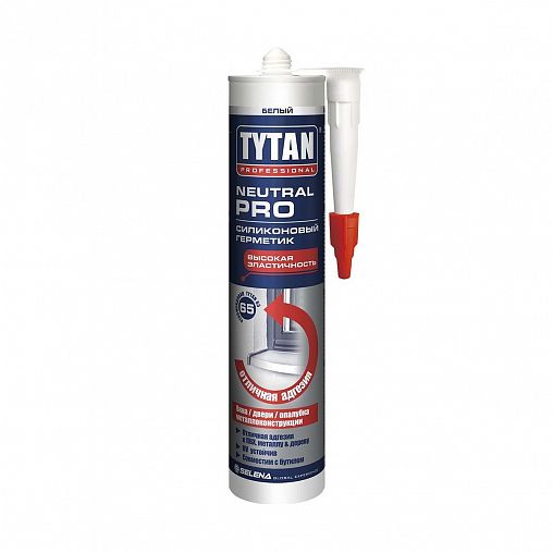 Герметик "Tytan" Neutral Pro силикон. белый 280 мл