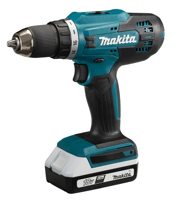 Дрель-шуруповерт аккум. "Makita" DF488D004 18 В 2х2.0Ач, з/у)