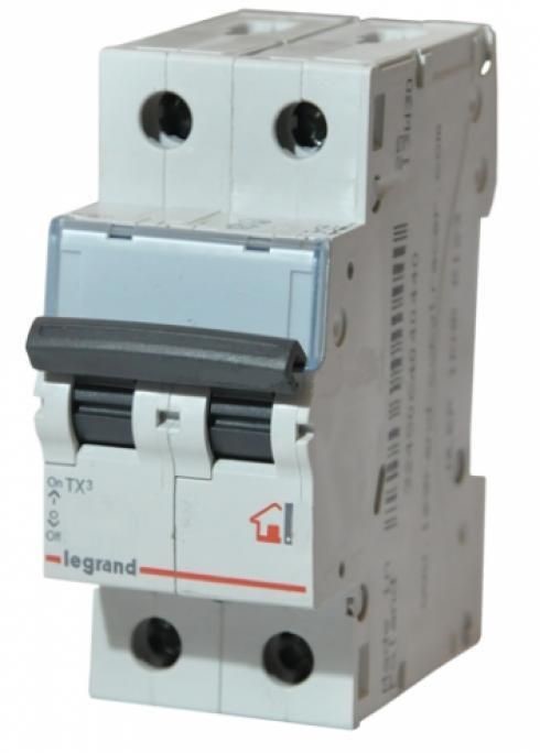Выключатель автоматический LEGRAND TX3 2п 63А C IP20 6кА