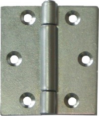 Петля карточная  50 *45 Цинк