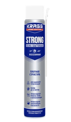 Пена монтажная бытовая "Krass" Home Edition Strong 700 мл