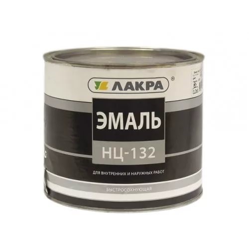 Эмаль НЦ-132 "Лакра" серый 1,7 кг