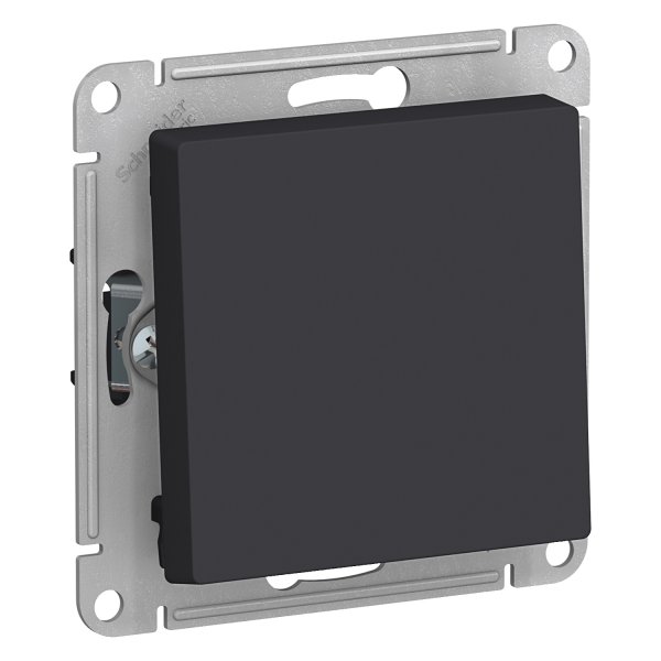 Механизм переключателя перекрестного СП SYSTEME ELECTRIC Atlas Design 1-кл 10А IP20 карбон