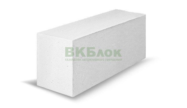 Блок газосиликатный D500 625 х 300 х 200 мм "ВК Блок" (1,875 м3/50 шт.)