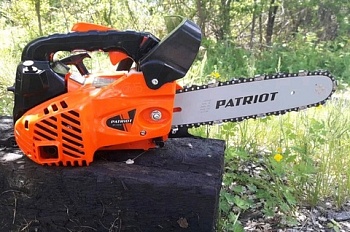 Бензопила PATRIOT PT 2512, 1.3л.с., 30см, шаг 3/8", паз 1,3, 44 звеньев