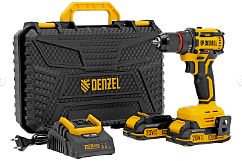 Дрель-шуруповерт аккум."Denzel" CDH-BL-20, Li-Ion, 20 В