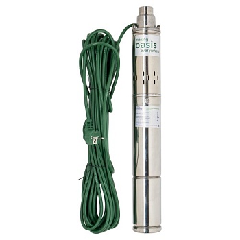 Насос скважинный "Oasis" SV 30/60, 30 л/мин, напор 60, 670Вт. винтовой