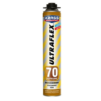 Пена монтажная проф. "Krass" ULTRAFLEX 70 890 мл